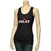 adidas Miami Heat Ladies Black Horizon Tank Top