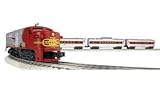 31tfYgupKQL. SL160  S & P Whistle Stop BAC00321 O Santa Fe Flyer Set