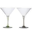 Acrylic Martini Glass Set of 8 - Assorted