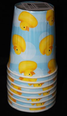 8 pc Rubber Ducky Hot/Cold Cups
