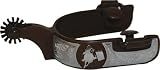 Barrel Collection Antique Concave Barrel Racing Motif Spurs - Antique - Ladies