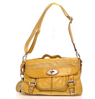 Fossil Maddox Small Top Handbag Ochre
