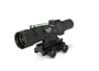 Acog 3 X 30 Scope Dual Illuminated Horseshoe/Dot .223 Ballistic Reticle, Green