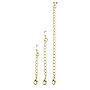 Necklace Bracelet Extender Set - Gold Tone ~ 1", 2" and 4" - 3 Pcs Total