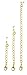 Jewelry : Necklace Bracelet Extender Set - Gold Tone ~ 1", 2" and 4" - 3 Pcs Total