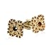 Antique Cufflink Set with Light Topaz Crystal and 14kt Gold Overlay