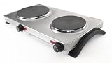 Duronic HPS2 2500W Double Boiling Table Top Hob