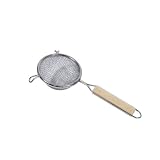 4 Double Mesh Stainless Steel Bowl Strainer by 