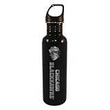NHL Chicago Blackhawks 750-ml Stainless Water Bottle (Black)