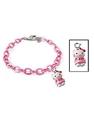 CHARM IT! Hello Kitty Pretty in Pink Charm & Pink Link Bracelet Set