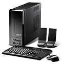 Acer Computer AX1700-U3700A Desktop PC (2.4 GHz Intel&reg; Pentium&reg; Dual-Core Processor E2220, 4 GB RAM, 640 GB Hard Drive, SuperMulti DL DVD Drive, Vista Home Premium)