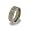 Eve's Addiction Mens Double Groove Titanium Band, 10