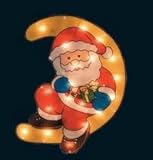クリスマスウィンドウライト ムーンサンタ