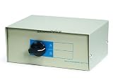 2-PORT MANUAL KVM SWITCH BOX [Beige]