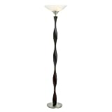 Helix Tall Floor Lamp - Walnut