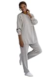Woman Within Plus Size Tall Fleece 2-pc sweatsuit by All American Comfort