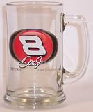 DALE EARNHARDT, JR #8 NASCAR Auto Racing GLASS HANDLE BEER MUG New Gift