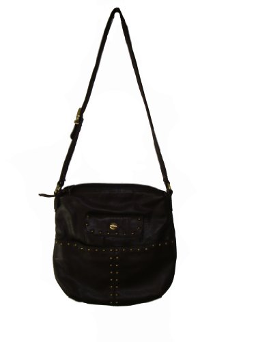 Womens Stone Mountain Saddle Handbag (Brown)