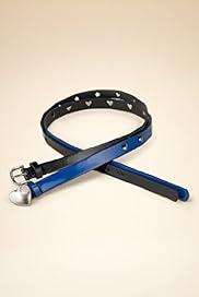 2 Pack Older Girls Star Skinny Belts
