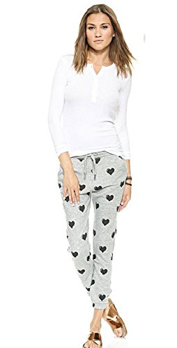 パンツ ハート柄 ズボン スウェット ウエストゴム カジュアルパンツ ジャージ 部屋着 ルームウェア カジュアル レディース 秋物 冬物 可愛いスカーフ付き R455