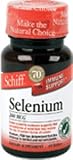 Selenium 200 mcg 60 Tabs Schiff Vitamins