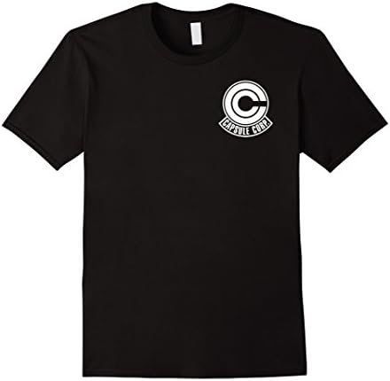 Men's capsule corp shirt Medium Black