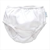 iPlay White Ultimate Swim Diaper, White, 3T