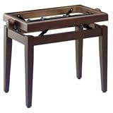 Stagg - PB40 WN M - banquette piano noyer, mat