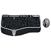 Microsoft Natural Ergonomic Desktop 7000 - Keyboard - Wireless - Mouse - Laser - Type A - USB - Receiver