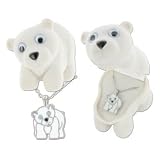 DM Merchandising Polar Bear Pendant Necklace