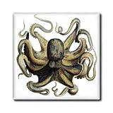 Vintage Octupus - 12 Inch Ceramic Tile