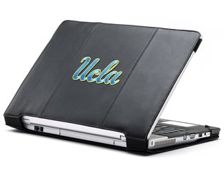 Leather Laptop Cover with UCLA Logo