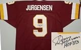 Sonny Jurgensen Washington Redskins NFL Hand Signed Authentic Maroon Jersey