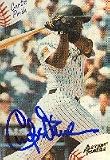Curtis Pride, Ottawa Lynx - Expos Affiliate Autographed Card