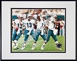 Photo File Miami Dolphins Dan Marino Multiple Exposure Framed Photo