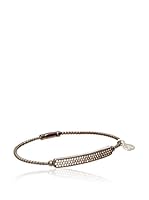Alexandra Plata Pulsera Cableada