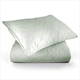 IMAGE OF Spa Quilted Coverlet in Mist Size: Full / Queen