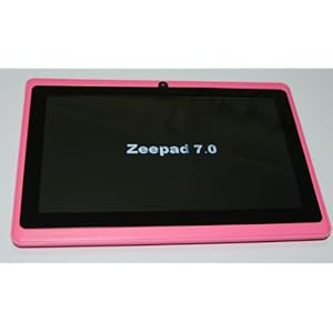  PINK Color 7.0 ZEEPAD(TM) ANDROID 4.0 TABLET PC COMPUTER 4GB WIFI, CAMERA, YOUTUBE, GAMES , SKYPE VIDEO CALLING &NETFLIX MOVIES