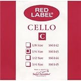Super Sensitive Red Label 6147 Cello C String, 4/4