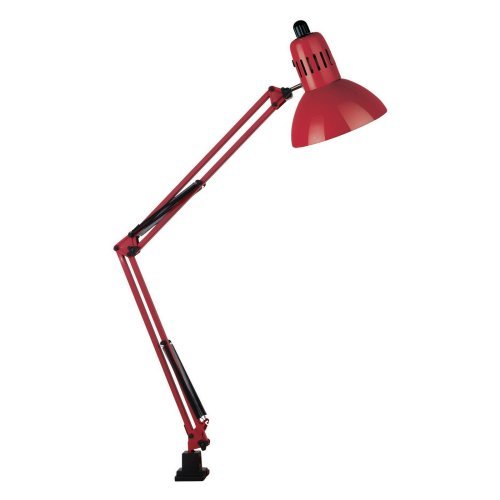 Lite Source LS-105RED Swing Arm Desk Lamp