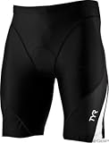 TYR Men's 9 Inseam Tri Short: Black; MD