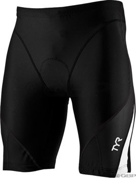 TYR Male 9in Tri Short, Black, Small