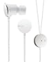 Wire Mic iPhone Headphones in White HP by Nixon