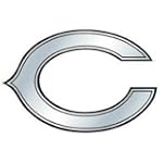 Chicago Bears Silver Car Emblem