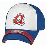 Atlanta Braves MLB New Timer Adjustable Cap font color=#990000 BLOWOUT SAL