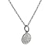 Sterling silver St Christopher with a Rolo chain