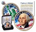 2007 - THOMAS JEFFERSON - COLORIZED - PRESIDENTIAL DOLLAR