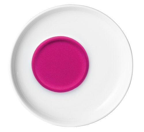 Kahla Touch Velvety Magenta Saucer, 6.3-Inch