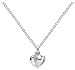 Kit Heath Sterling Silver Heart Bauble Necklace