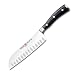 Kitchen & Housewares : Wusthof 4176-7 Classic Ikon 7-inch Santoku Hollow Edge Knife